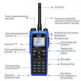 Радиостанции HYTERA PD795Ex